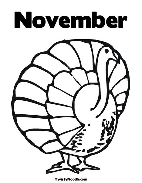 November Coloring Pages
 The gallery for November Coloring Page