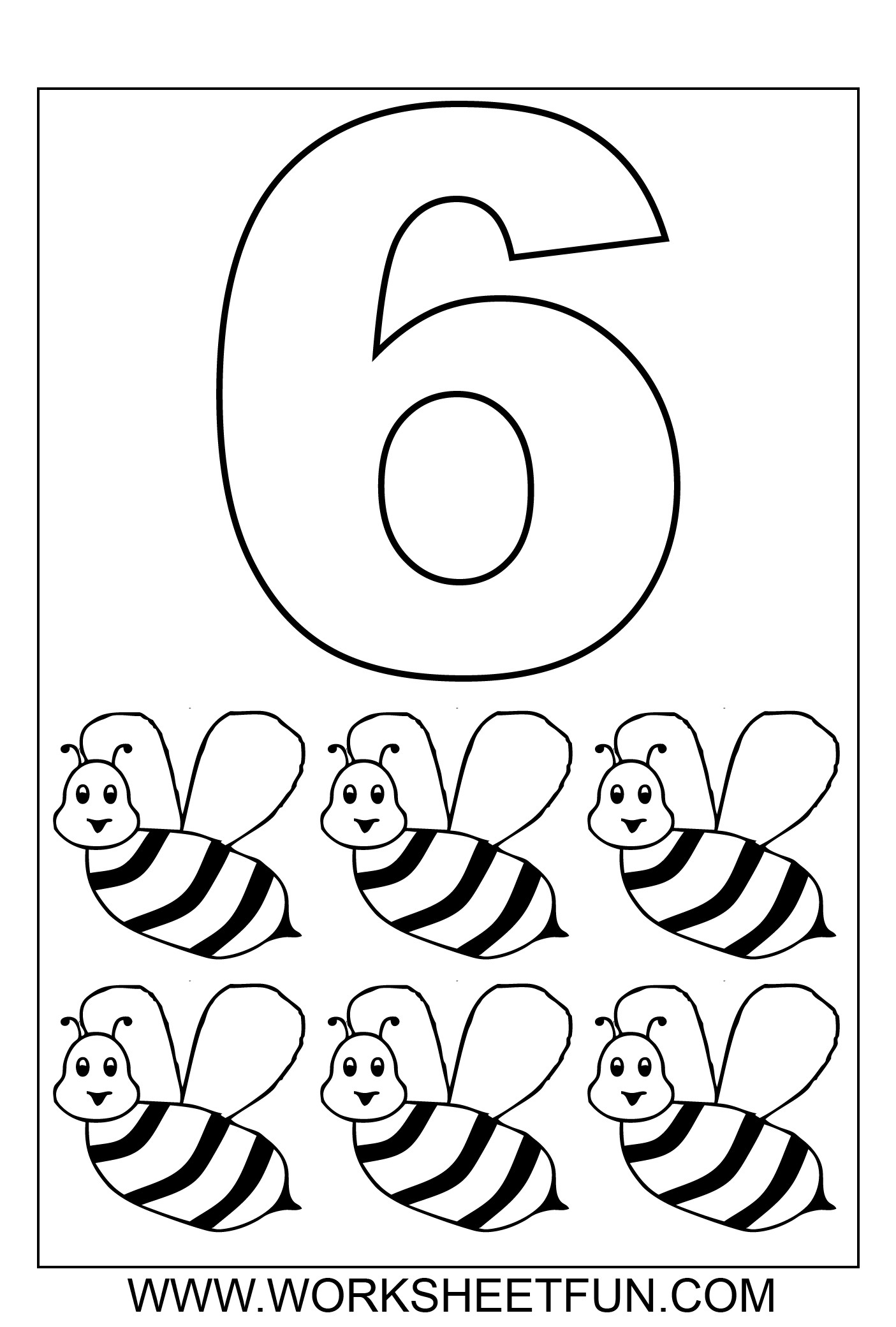 Number Coloring Book
 Number Coloring Pages 1 – 10 Worksheets FREE Printable