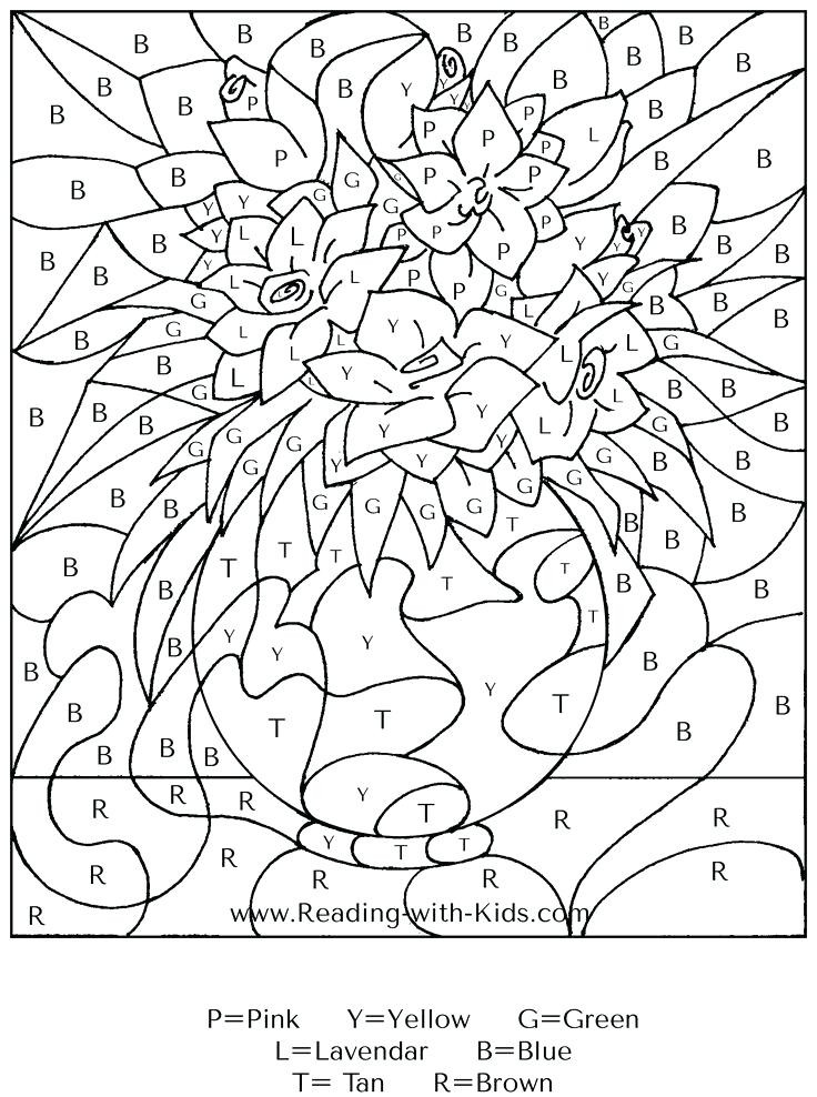 Number Coloring Book
 Color By Number Coloring Pages For Adults