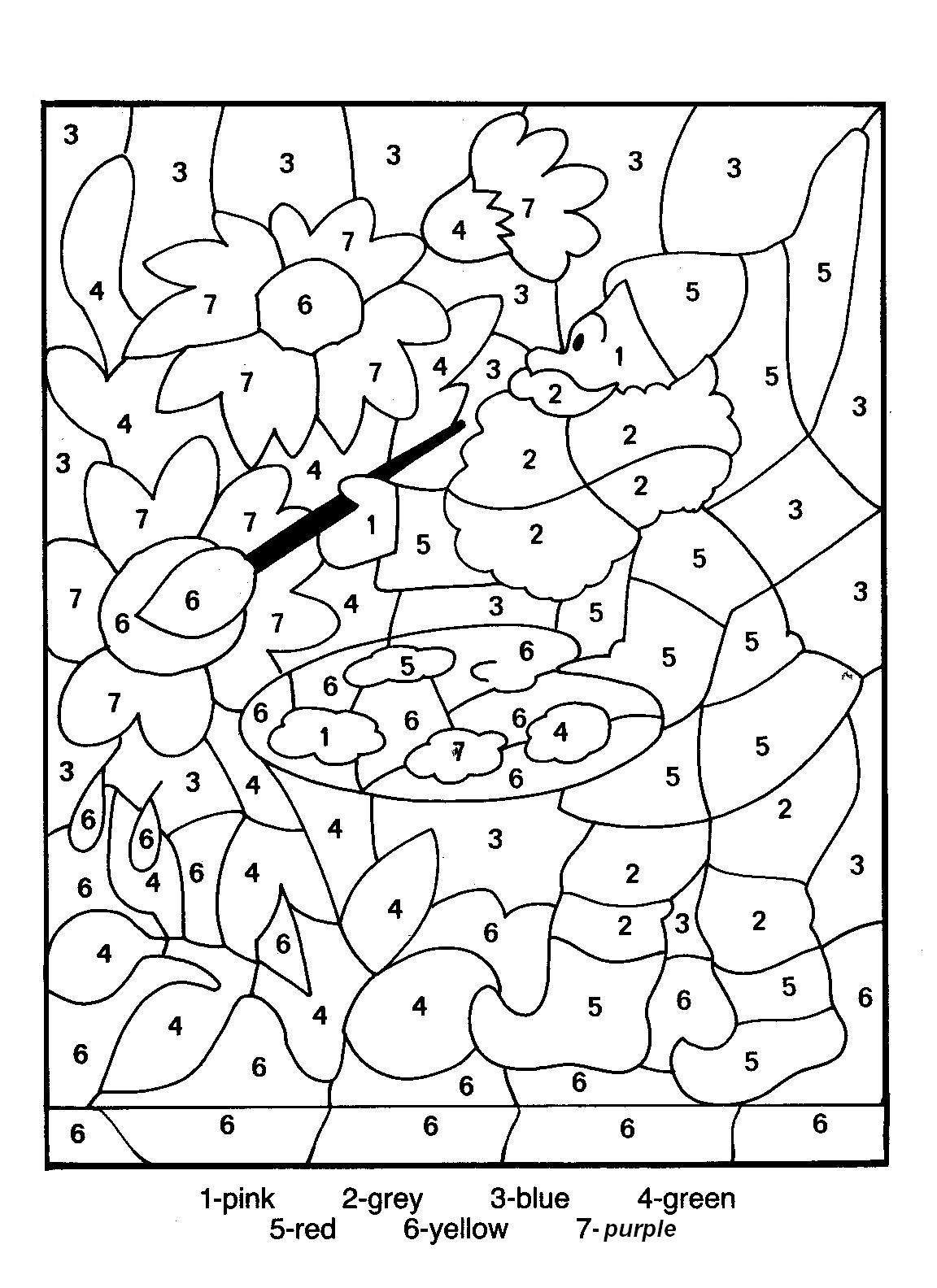 Number Coloring Book
 number coloring pages