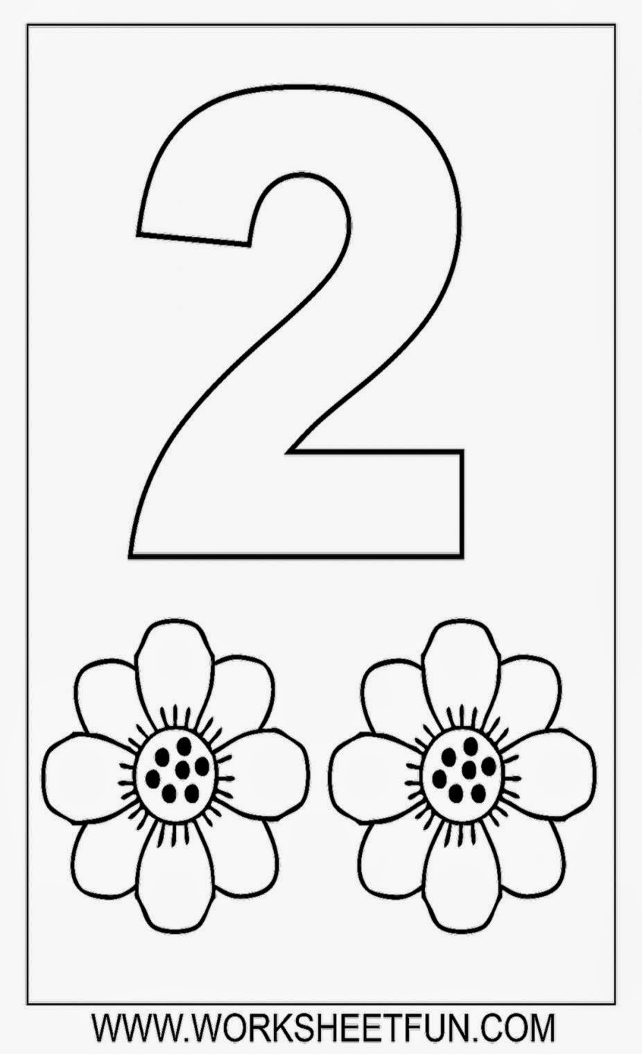 Numbers Coloring Pages
 Printable Color By Number Sheets