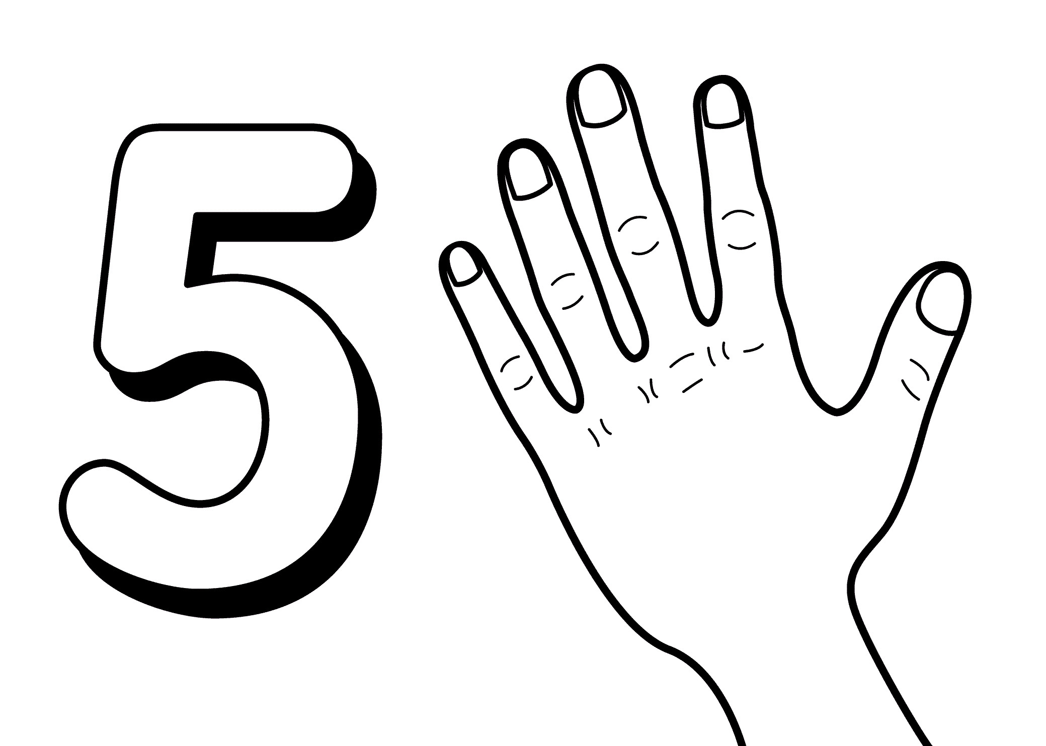 Numbers Coloring Pages
 Free Printable Number Coloring Pages For Kids