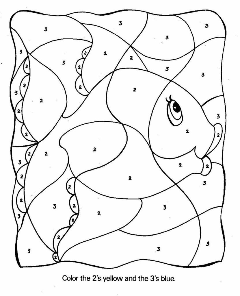Numbers Coloring Pages
 Color by Number Coloring Pages coloringcks