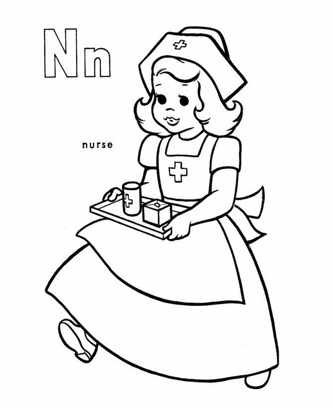 Nurse Coloring Pages For Kids
 Nurse Coloring Pages Best Coloring Pages For Kids