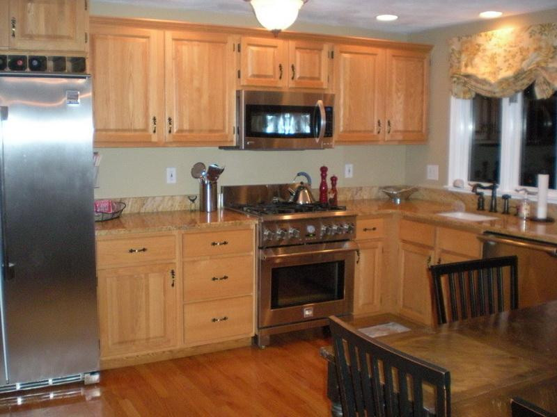 Best ideas about Oak Cabinet Kitchen Ideas
. Save or Pin Miscellaneous Kitchen Color Ideas with Oak Cabinets Now.