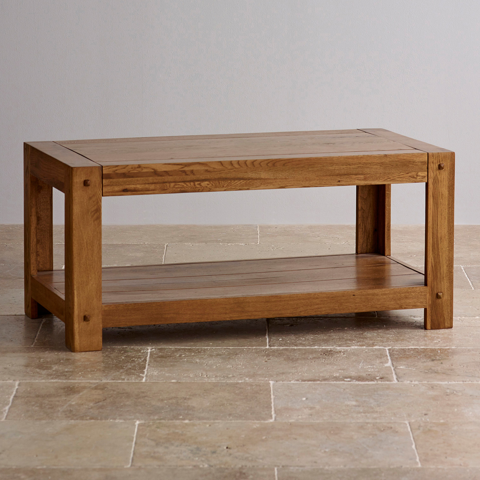 Best ideas about Oak Coffee Table
. Save or Pin Quercus Coffee Table in Rustic Solid Oak Now.