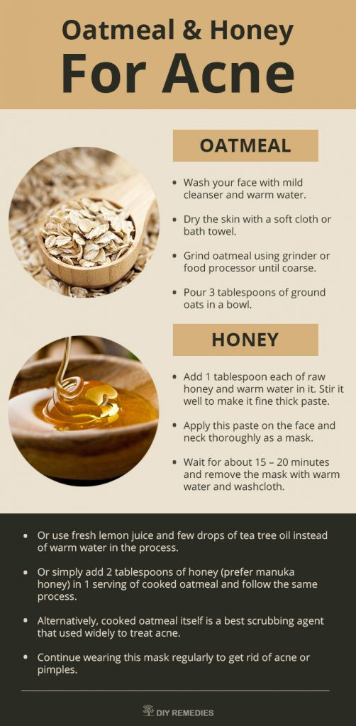 Oatmeal Face Mask DIY
 DIY Oatmeal Face Masks for Acne