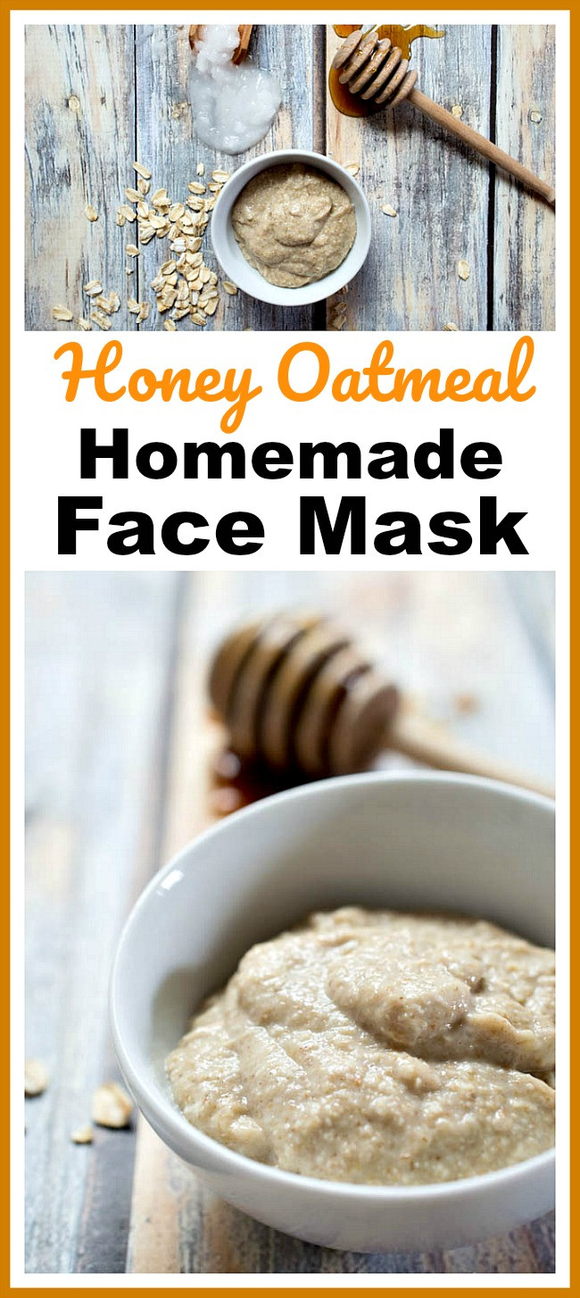 Oatmeal Face Mask DIY
 Honey Oatmeal Homemade Face Mask Easy DIY Beauty Prodcut