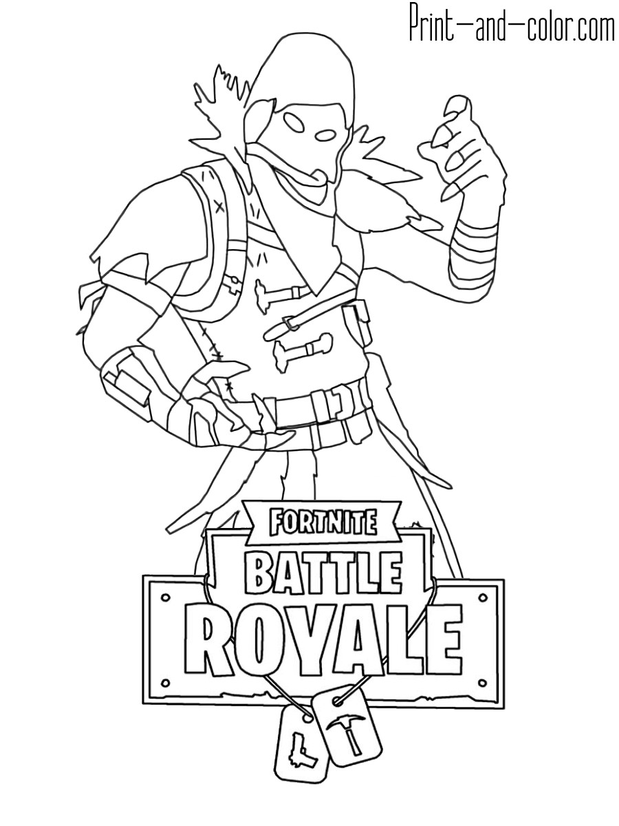 Oblivion Coloring Pages For Boys
 Fortnite coloring pages