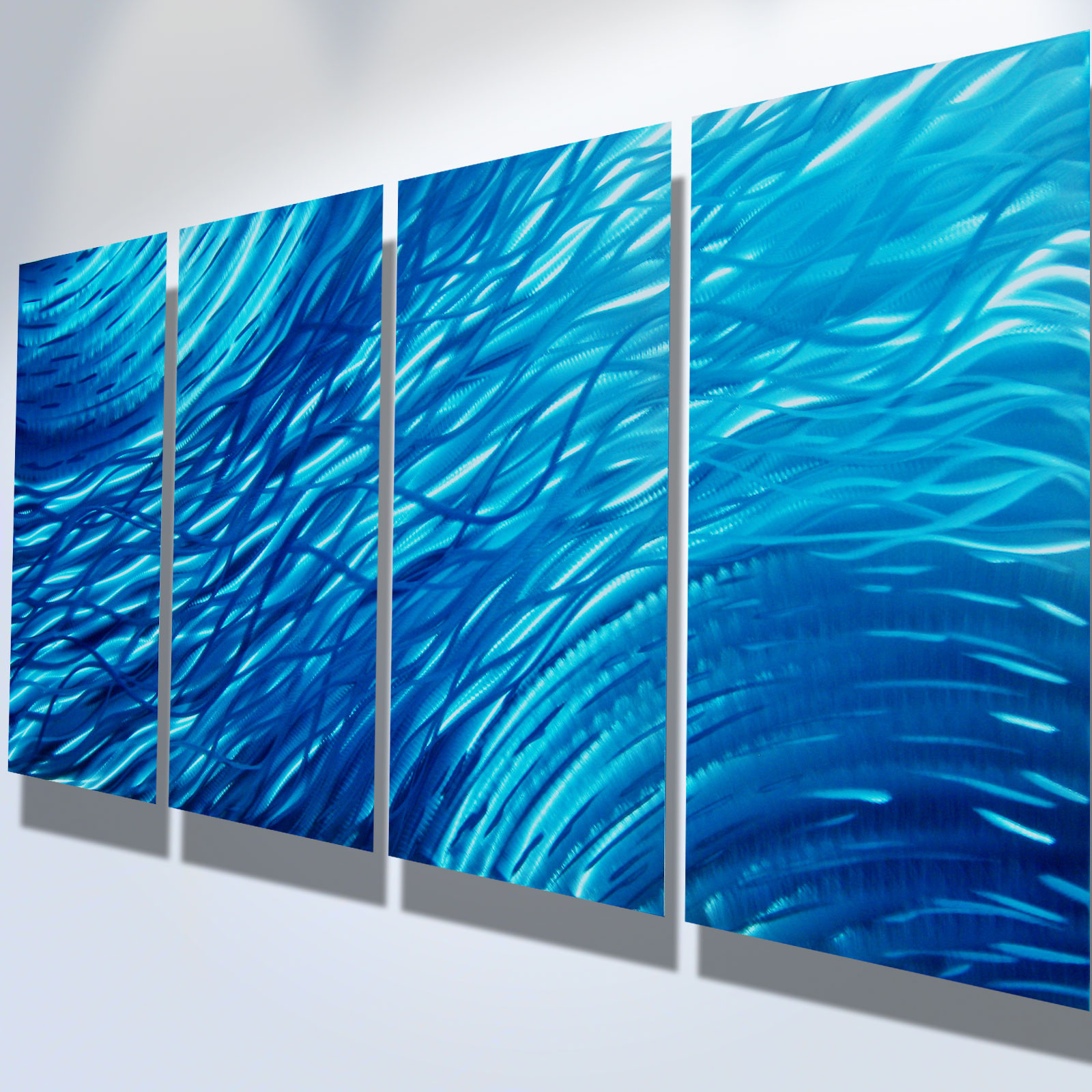 Best ideas about Ocean Wall Art
. Save or Pin Ocean Metal Wall Art Abstract Contemporary Modern Decor Now.