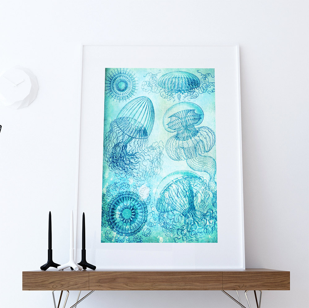 Best ideas about Ocean Wall Art
. Save or Pin Ernst Haeckel Leptomedusae Print Jelly Fish Art Vintage Now.