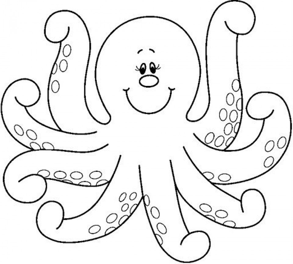 Octopus Coloring Sheet
 Octopus Coloring Sheets 9899