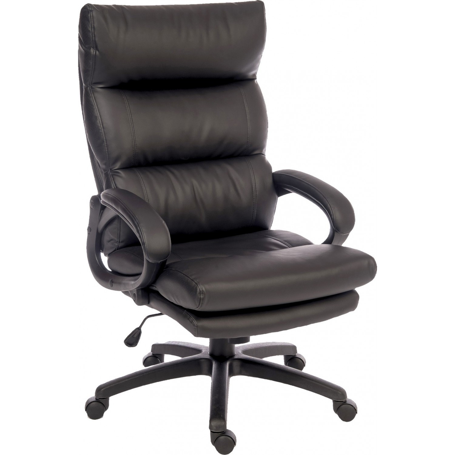 Best ideas about Office Chair Cushions
. Save or Pin Bonsoni Luxury Leather Look Executive Black Chair With Now.