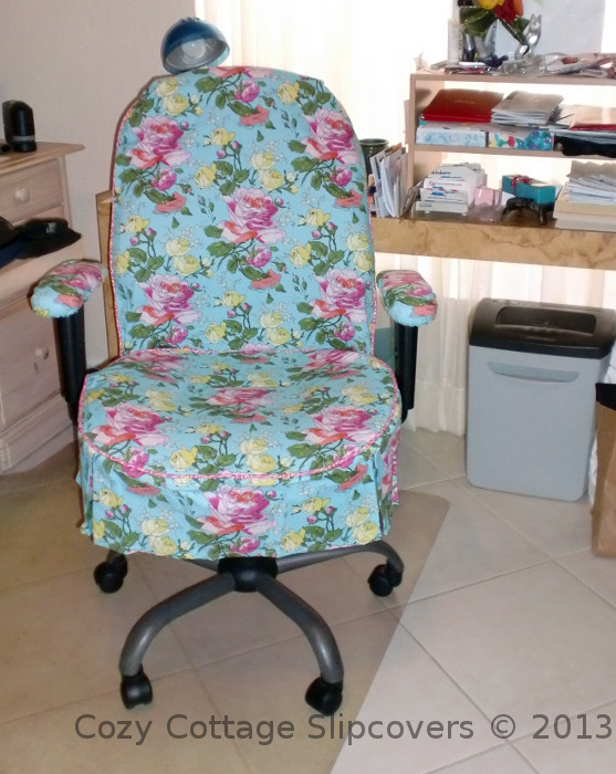 Best ideas about Office Chair Slipcover
. Save or Pin Cozy Cottage Slipcovers New fice Chair Slipcovers Now.