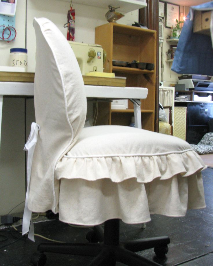 Best ideas about Office Chair Slipcover
. Save or Pin Slipcovers For fice Rolling Chairs Now.