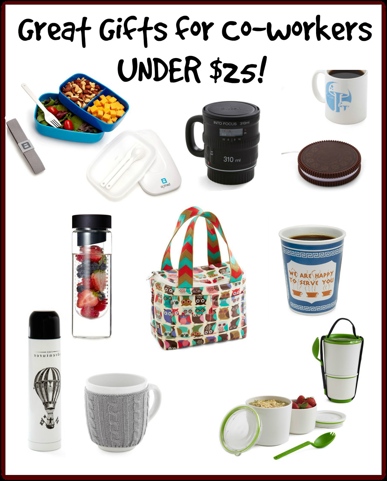 Office Holiday Gift Ideas
 A BEAUTIFUL LITTLE LIFE Gifts for Co Workers Colleagues
