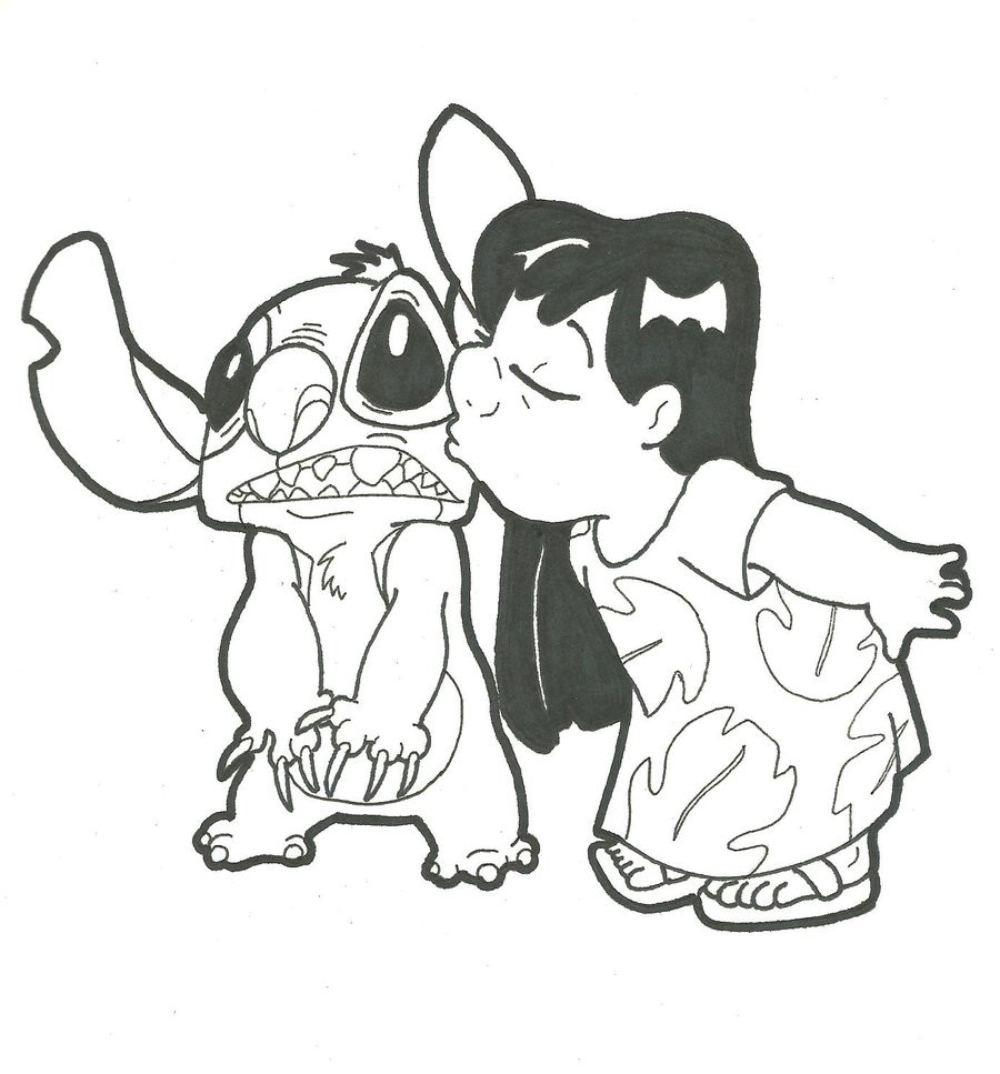 Ohana Coloring Pages
 Stitch Coloring Pages Bestofcoloring