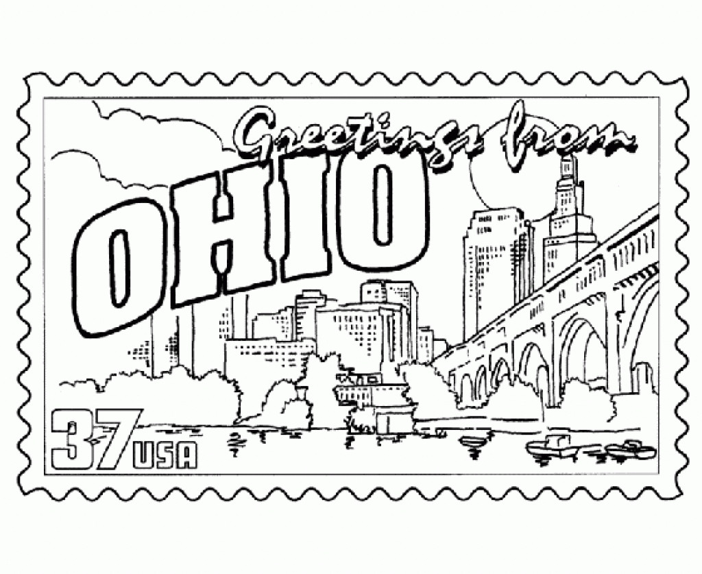 Ohio State Coloring Pages
 Ohio State Buckeyes Coloring Pages Coloring Home