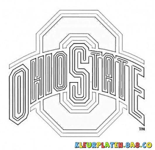 Ohio State Coloring Pages
 17 Best images about Ohio State & Football Plasic Canvas