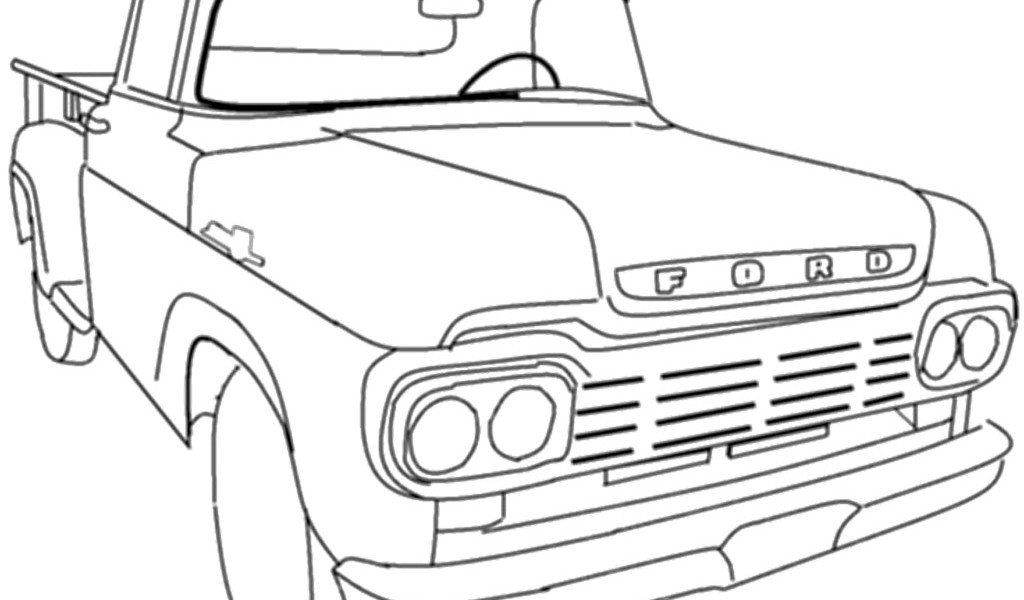 Old Car Coloring Pages
 Classic Car Coloring Pages The Old and Muscle Car