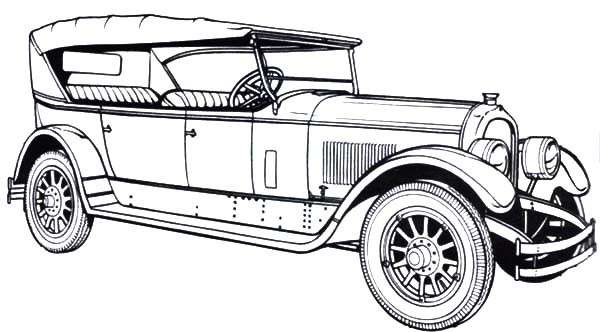 Old Car Coloring Pages
 Car Coloring Pages coloringcks