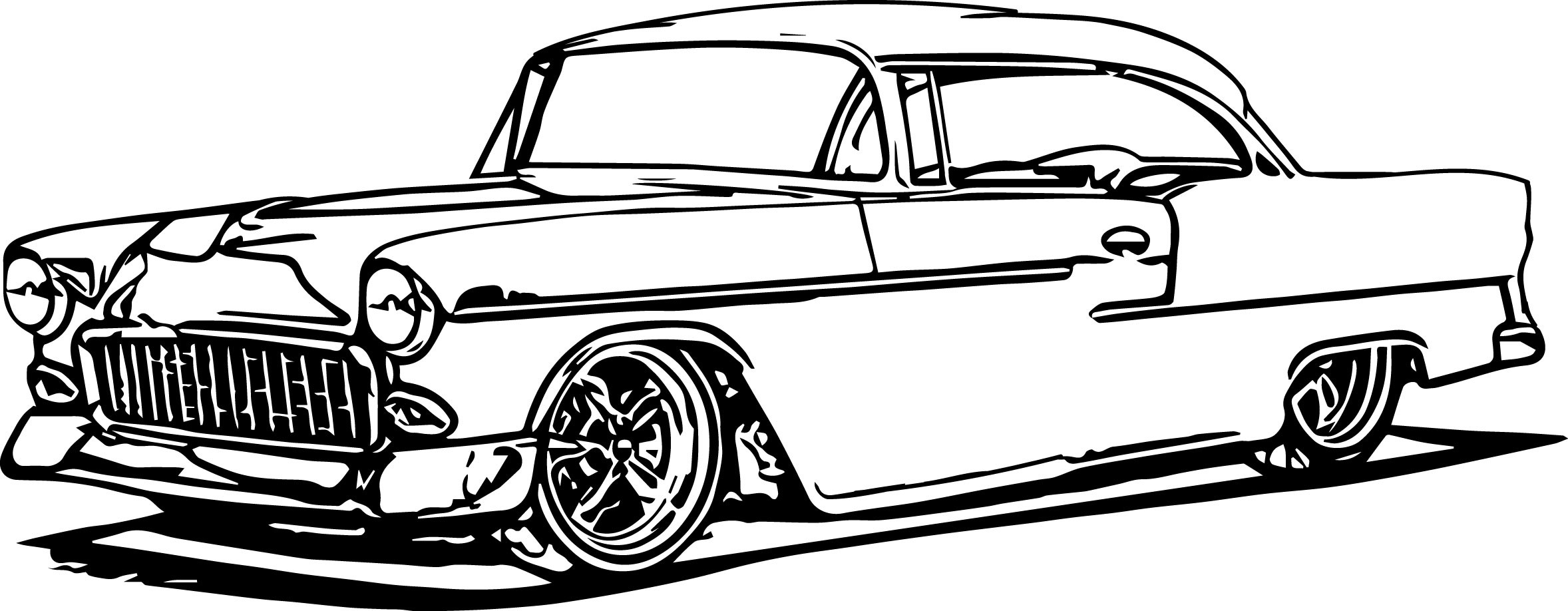 Old Car Coloring Pages
 Antique Car Coloring Pages