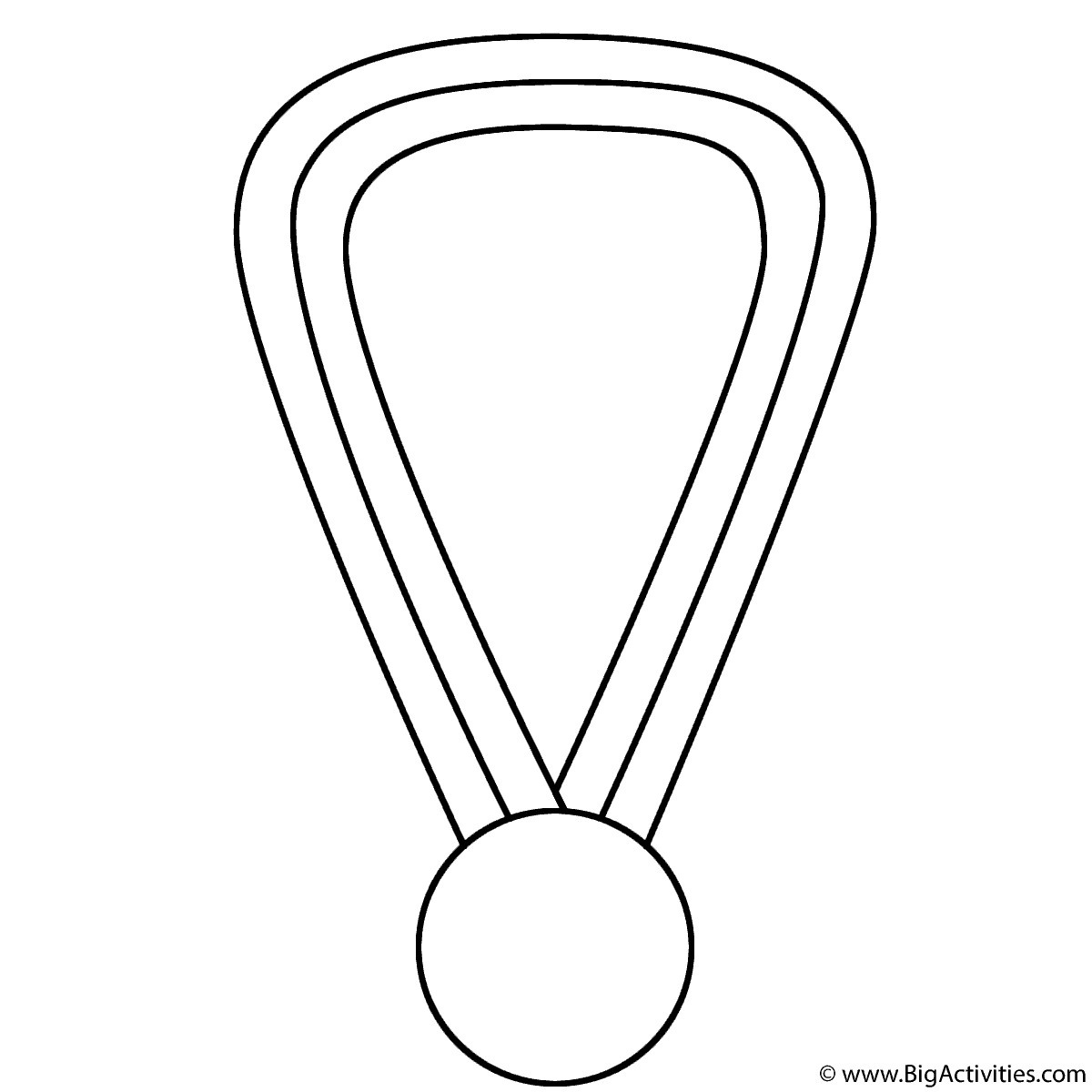 Olympic Coloring Sheets For Kids
 Olympic Bronze Medal Coloring Page Olympics