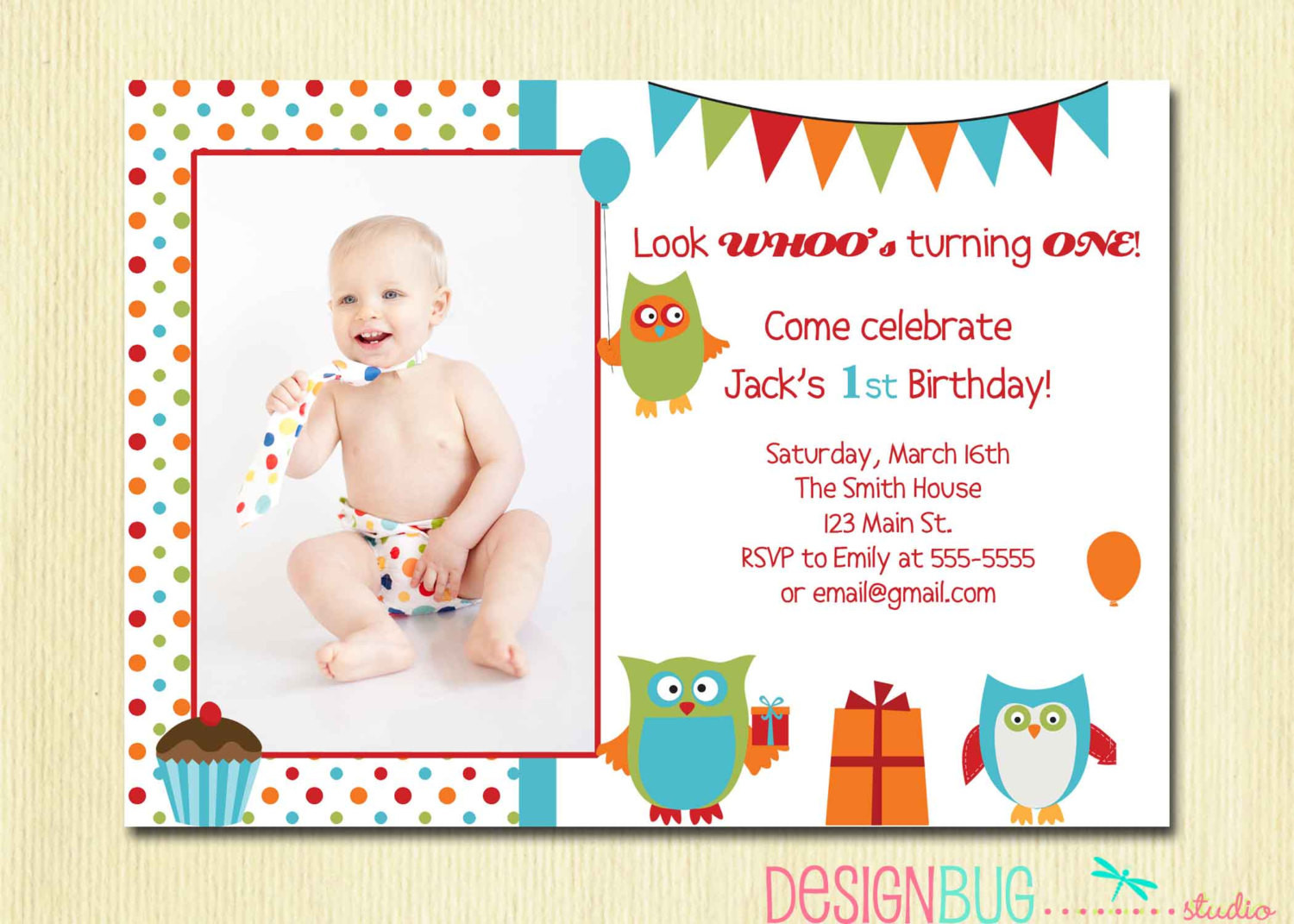 Best ideas about One Year Old Birthday Invitations
. Save or Pin Birthday Invitation Cards For 1 Year Old Now.