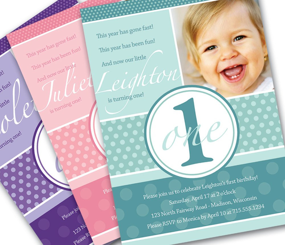 Best ideas about One Year Old Birthday Invitations
. Save or Pin 1 Year Old Birthday Invitations Now.