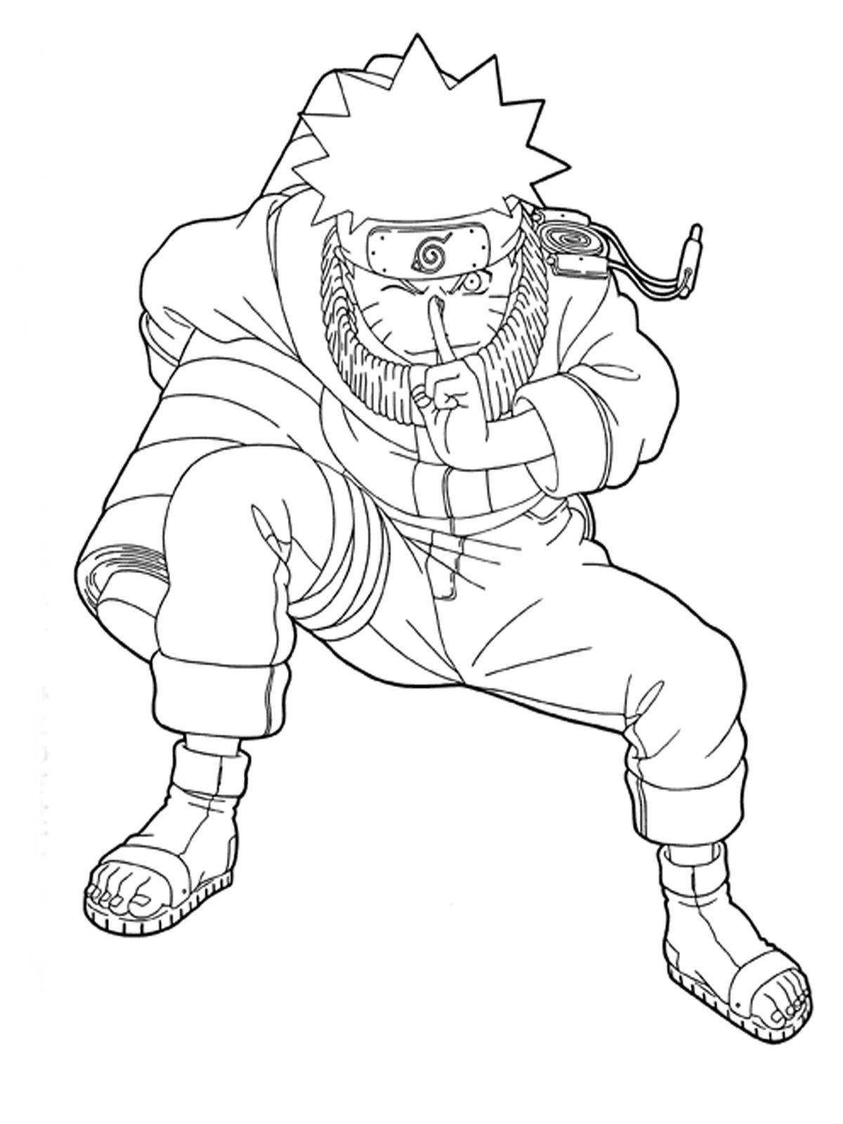 Online Coloring Book
 Free Printable Naruto Coloring Pages For Kids