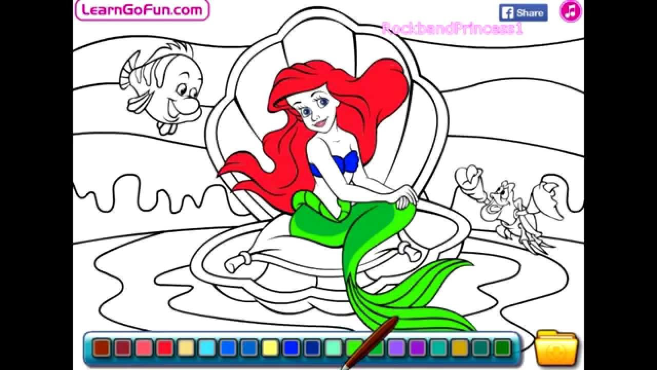 Online Coloring Book For Kids
 Free Disney Coloring Pages line For Kids Disney