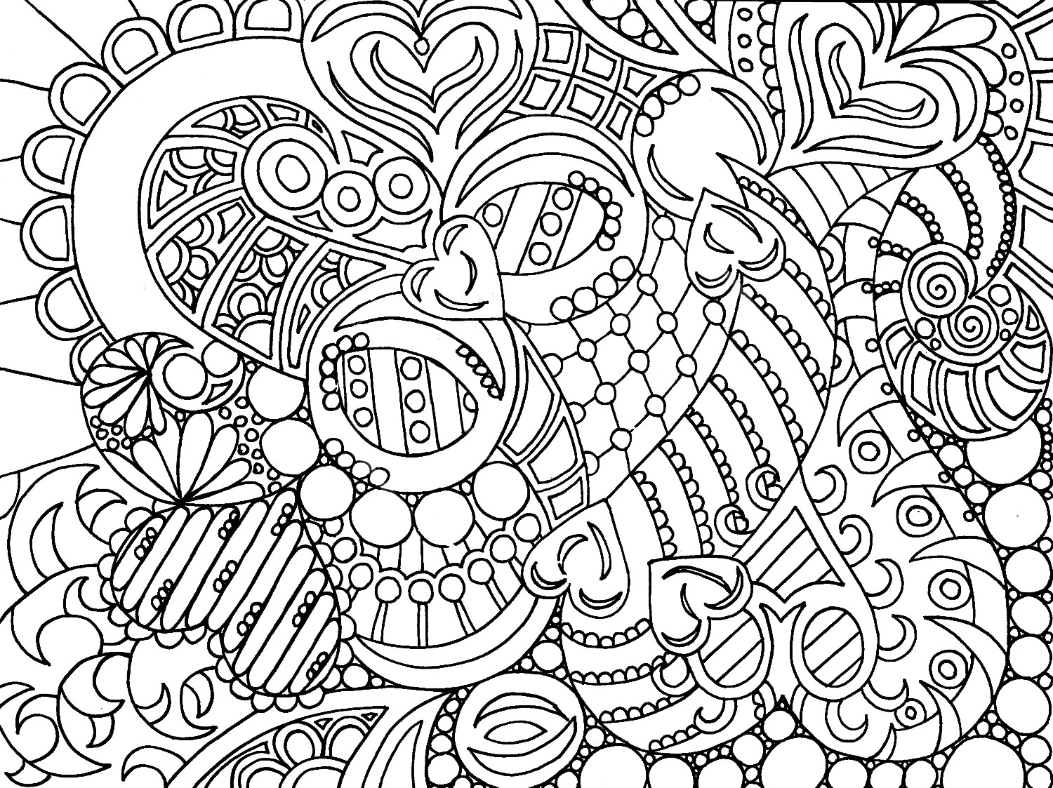 Online Coloring Pages For Adults
 Coloring Pages for Adults Free