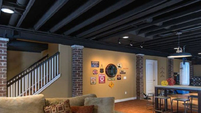 Best ideas about Open Ceiling Basement Ideas
. Save or Pin Open ceiling design for the basement make sure it s fire Now.