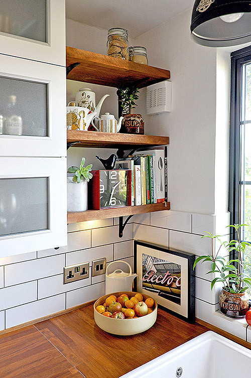 Best ideas about Open Shelves Kitchen Ideas
. Save or Pin 65 Ideas Using Open Kitchen Wall Shelves Shelterness Now.