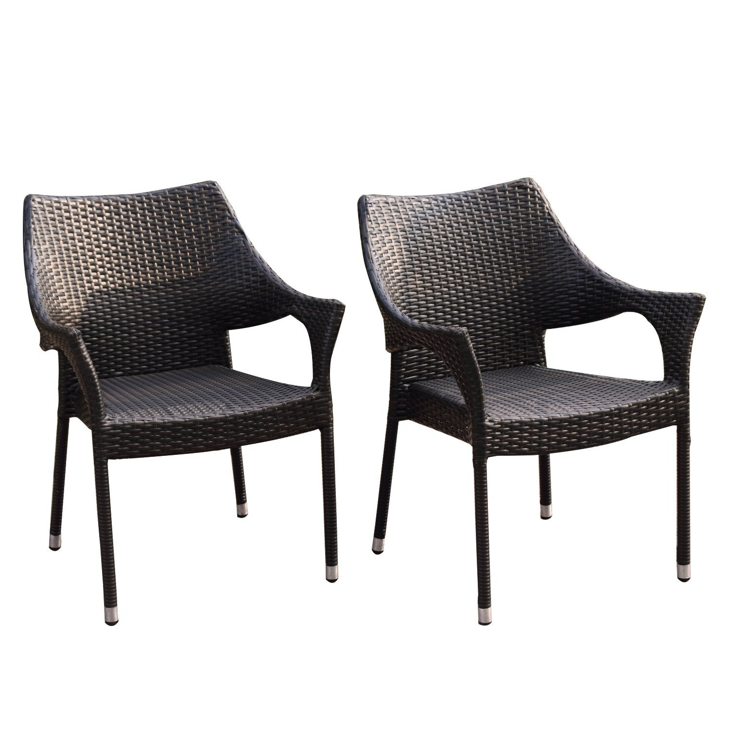 Best ideas about Outdoor Dining Chairs
. Save or Pin Joveco Classic Rattan Wicker Outdoor Backyard Bistro Now.