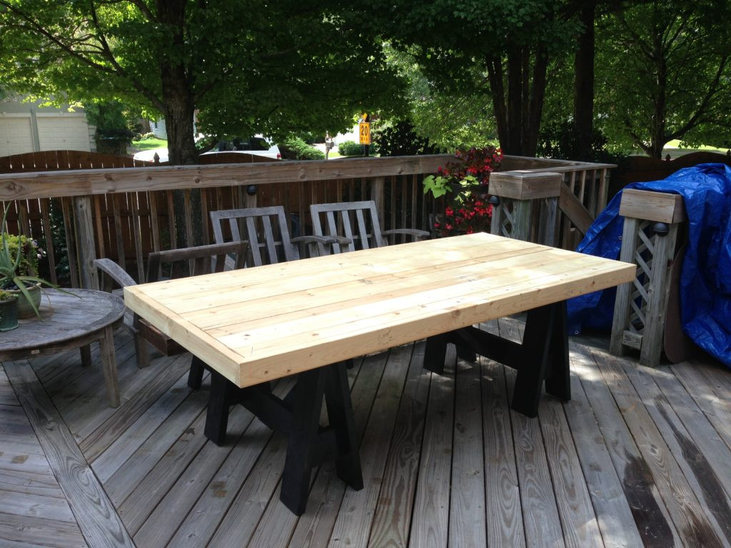 Best ideas about Outdoor Dining Table
. Save or Pin Outdoor Patio Makeover and DIY Outdoor Dining Table Now.