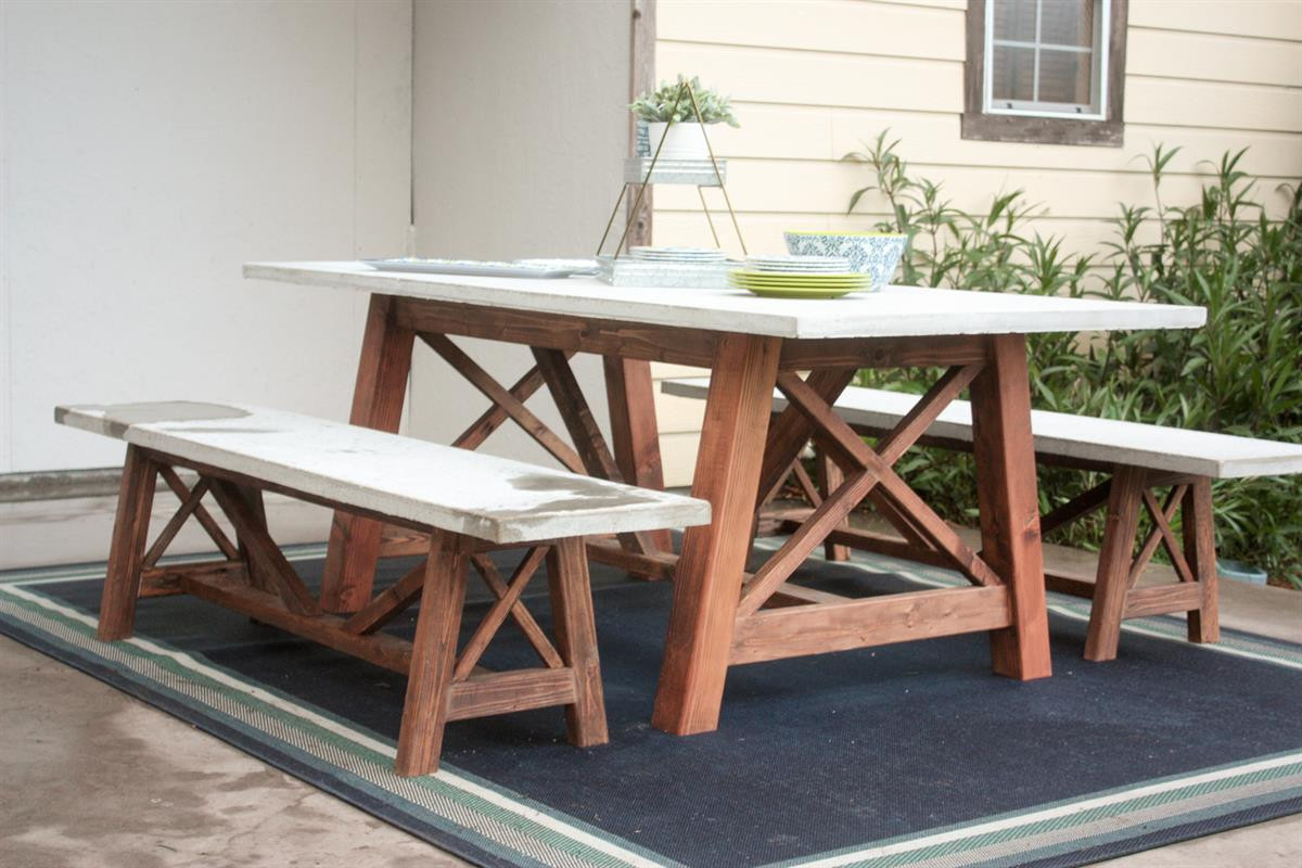 Best ideas about Outdoor Dining Table
. Save or Pin X Base Outdoor Dining Table buildsomething Now.