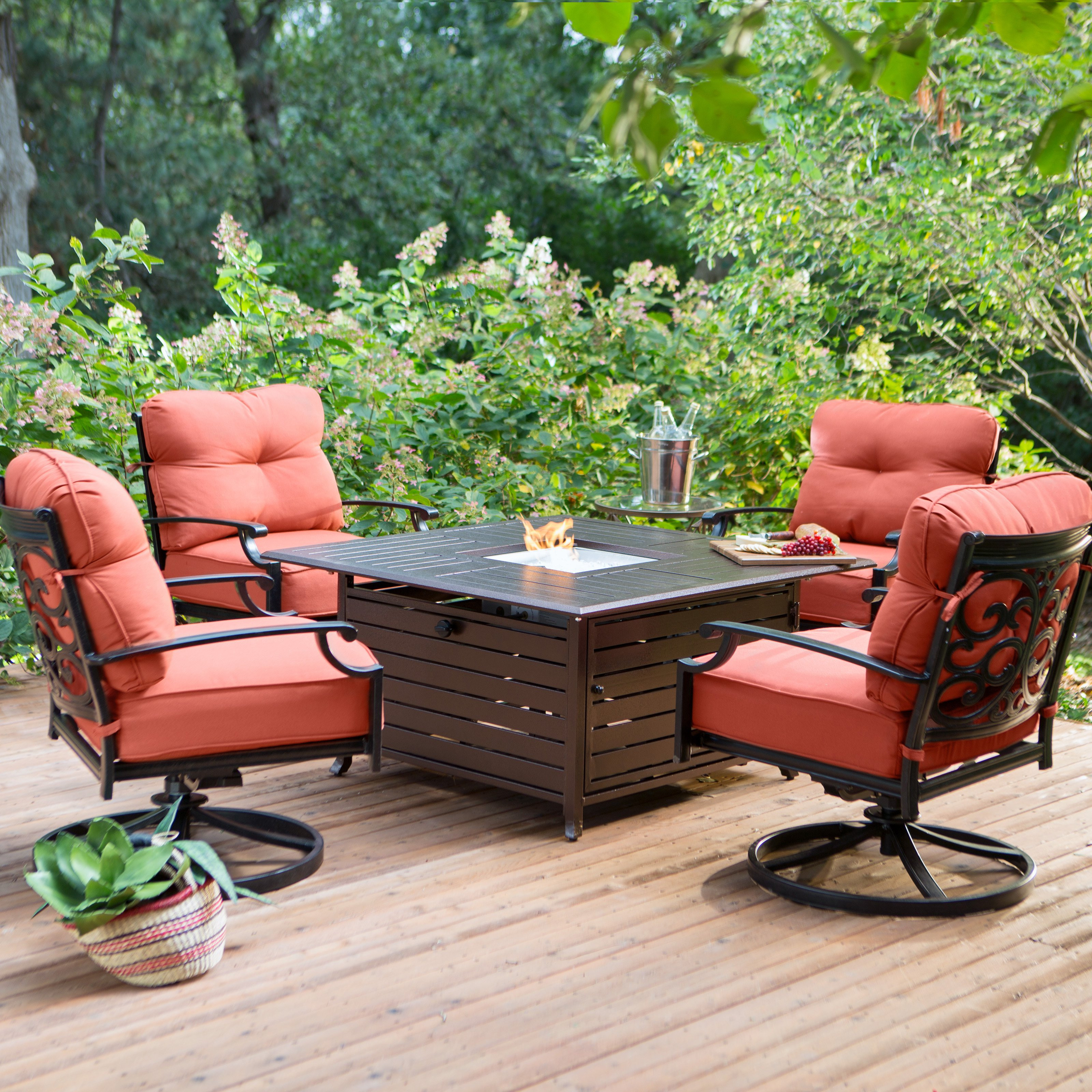 Best ideas about Outdoor Fire Pit Sets
. Save or Pin Belham Living San Miguel Fire Pit Chat Set at Hayneedle Now.