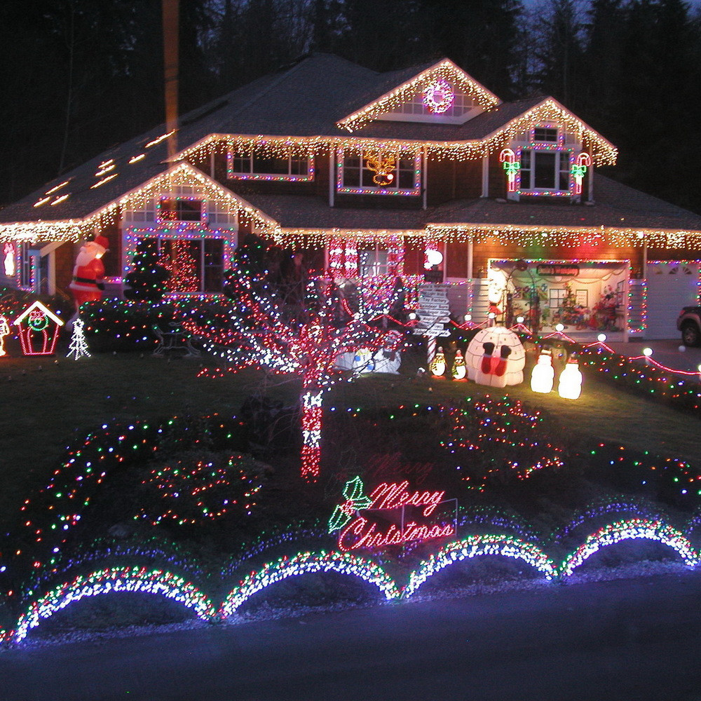 Best ideas about Outdoor Lighted Christmas Decorations
. Save or Pin 50 Spectacular Home Christmas Lights Displays — Style Estate Now.