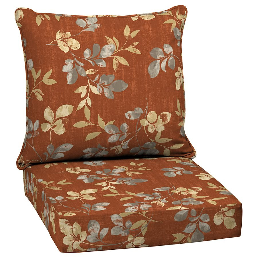 Best ideas about Outdoor Patio Chair Cushions
. Save or Pin Garden Treasures Terrace Leaves 2 Piece Deep Seating Patio Now.