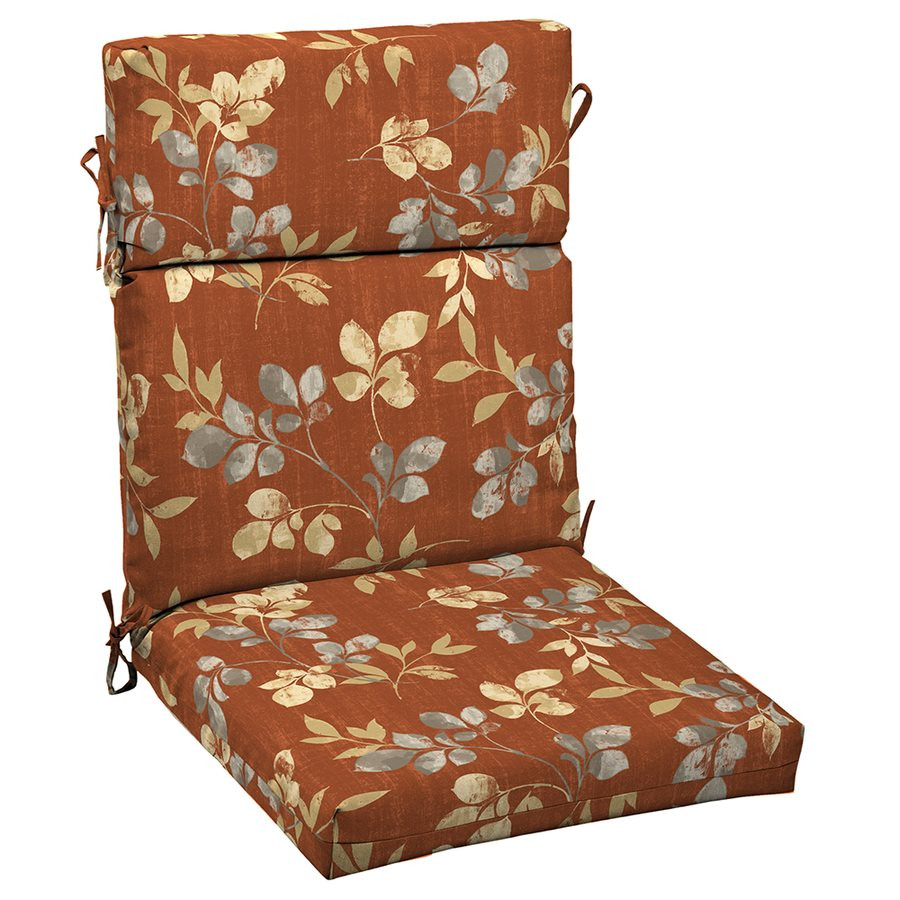 Best ideas about Outdoor Patio Chair Cushions
. Save or Pin Garden Treasures Terrace Leaves High Back Patio Chair Now.