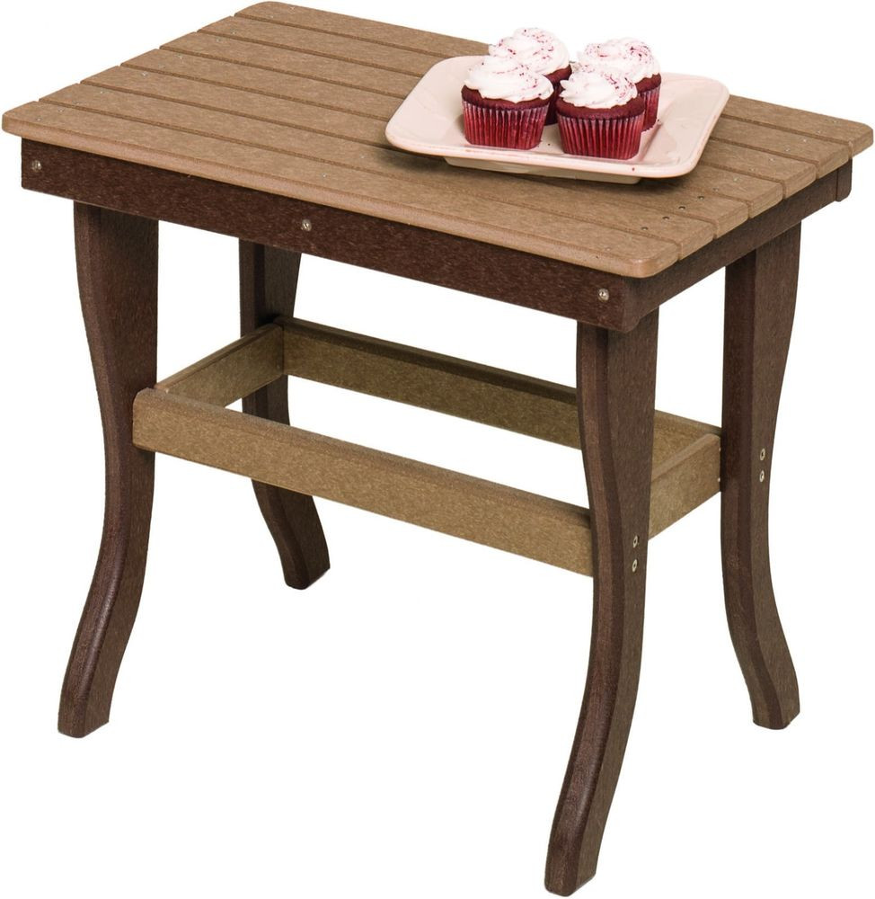 Best ideas about Outdoor Side Table
. Save or Pin Poly Lumber Outdoor End Stand Side Table 18 Color Now.