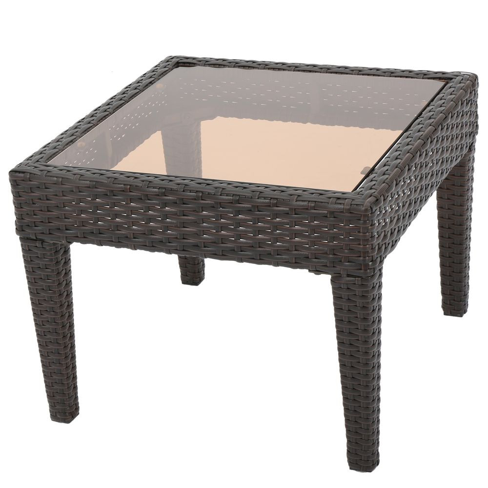 Best ideas about Outdoor Side Table
. Save or Pin Contemporary Outdoor Brown Wicker Side Table Now.