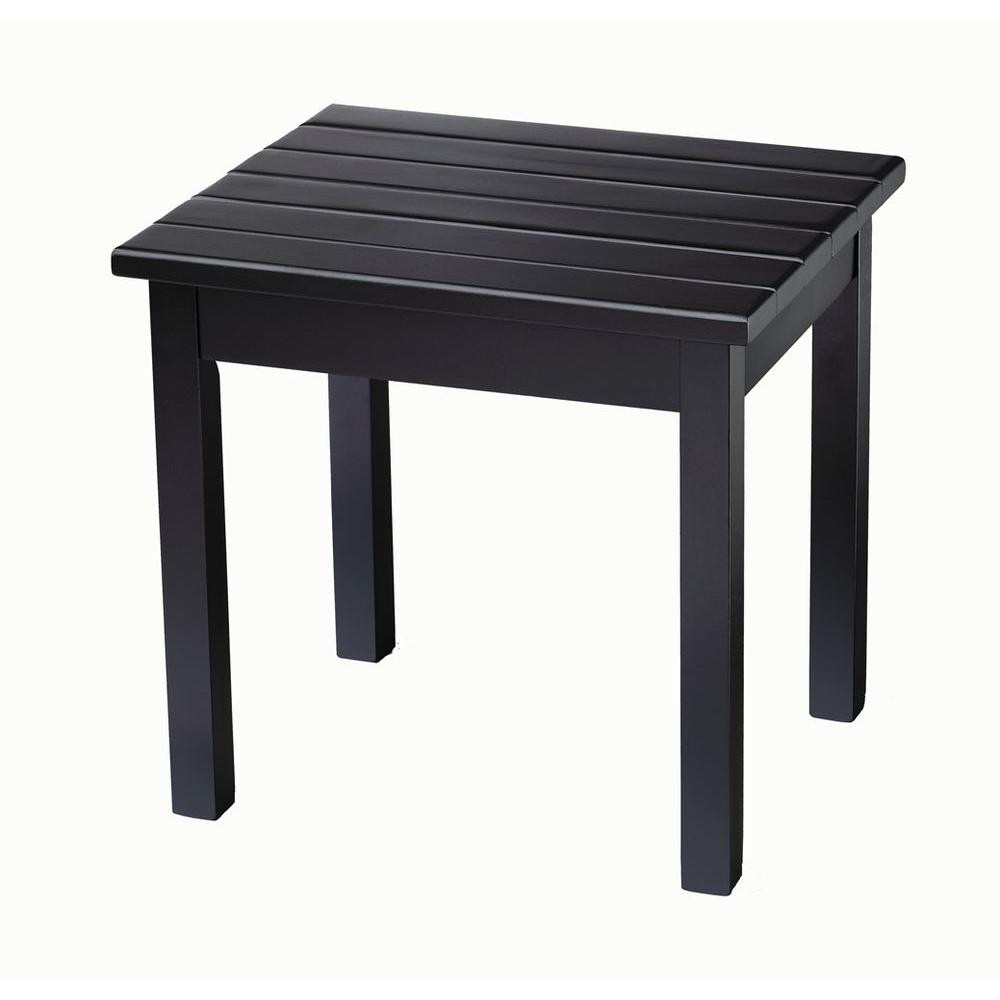 Best ideas about Outdoor Side Table
. Save or Pin Black Patio Side Table 50ETBF RTA The Home Depot Now.