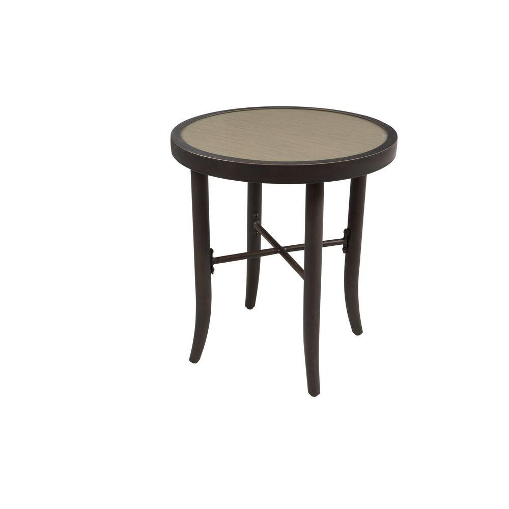 Best ideas about Outdoor Side Table
. Save or Pin Hampton Bay Aria Patio Side Table FTS The Home Depot Now.