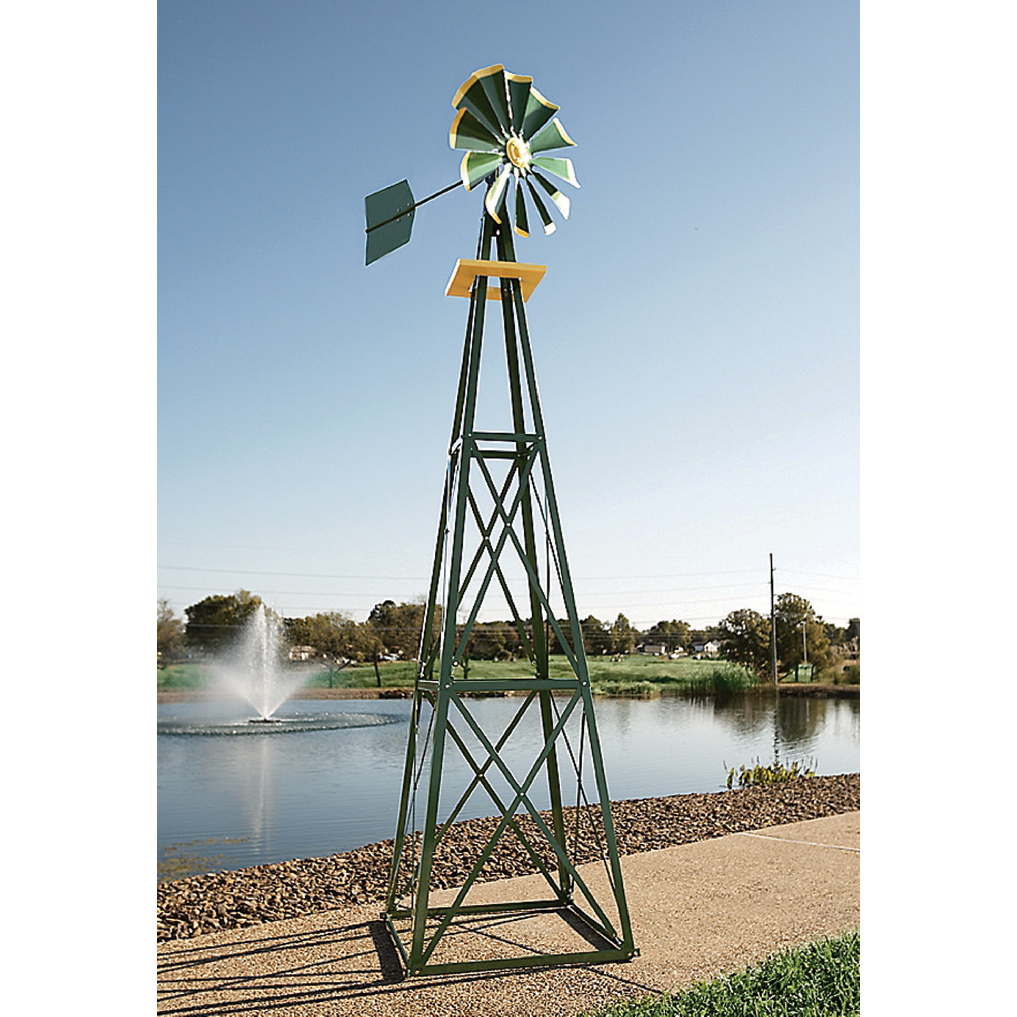 Best ideas about Outdoor Water Solutions
. Save or Pin Outdoor Water Solutions Ornamental Garden Windmill — 11ft Now.