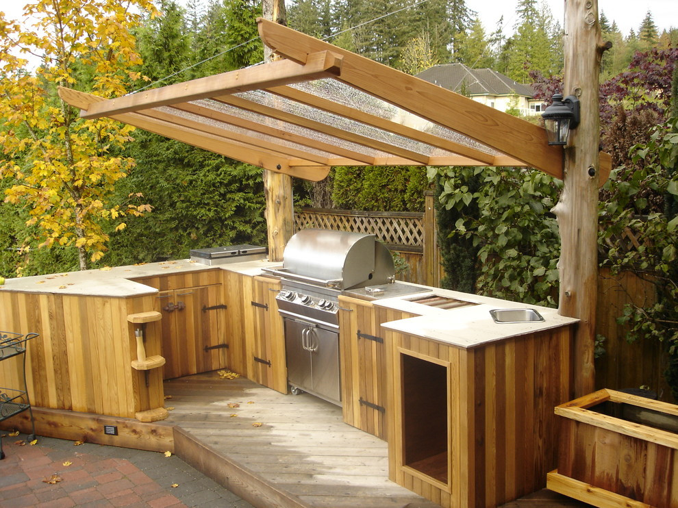 Best ideas about Outside Kitchen Ideas
. Save or Pin 95 Cool Outdoor Kitchen Designs DigsDigs Now.
