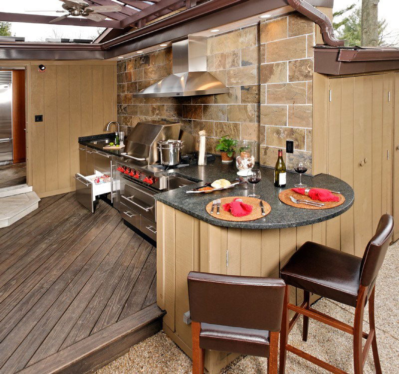 Best ideas about Outside Kitchen Ideas
. Save or Pin Upgrade Your Backyard with an Outdoor Kitchen Now.