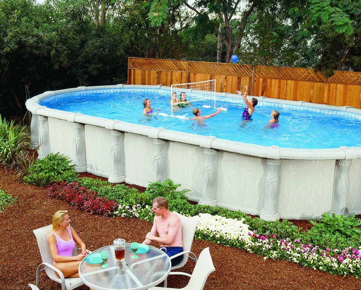 Best ideas about Oval Above Ground Pool
. Save or Pin Best Oval above Ground Pools Now.