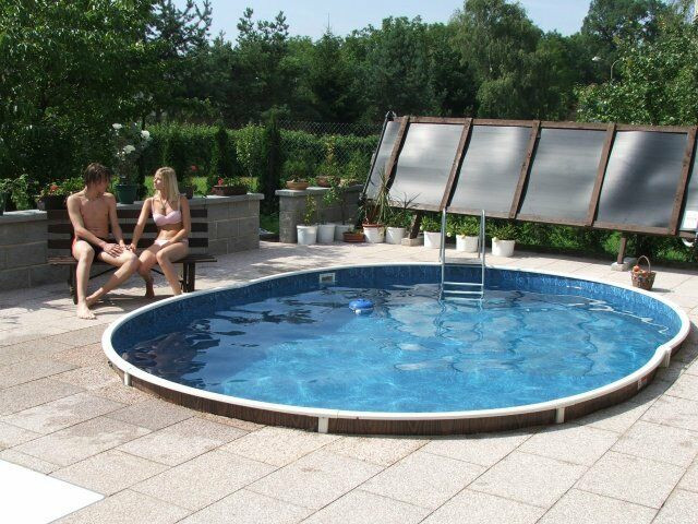 Best ideas about Oval Above Ground Pool
. Save or Pin Ground Swimming Pool Kit 24x12ft Oval Now.